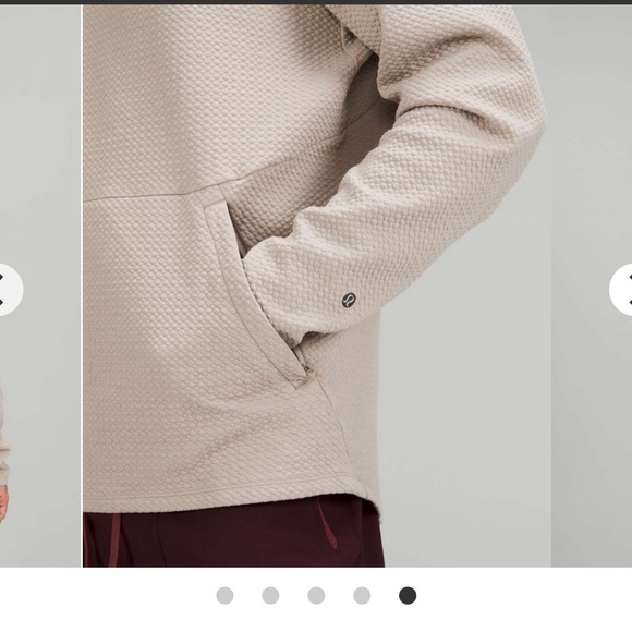 Lululemon At Ease Crew. Raw Linen. Size: XXL. NWOT. Never worn! - Picture 4 of 6